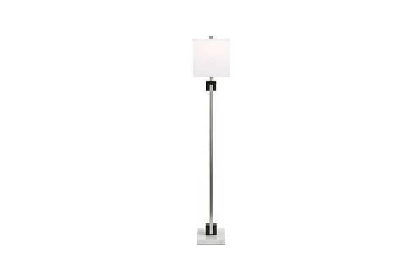 Twin Rod Column Floor Lamp