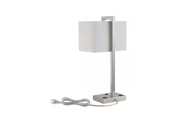 Square Shade Column Desk Lamp