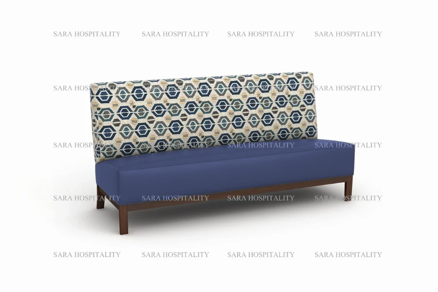 Modern Upholstered Loveseat Sofa with Plush Cushions - 3