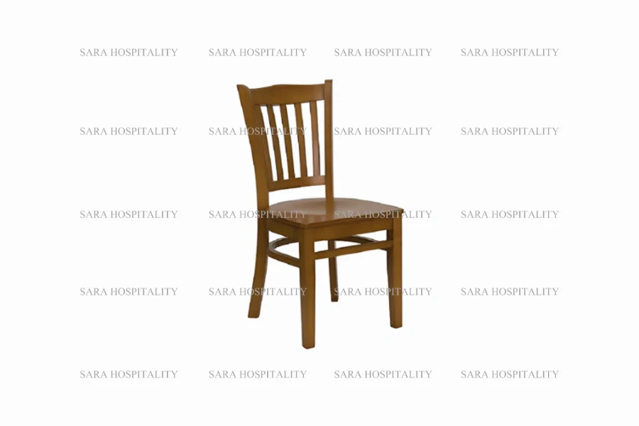 Classic Traditional Slat Back Chair for hotel morning dining