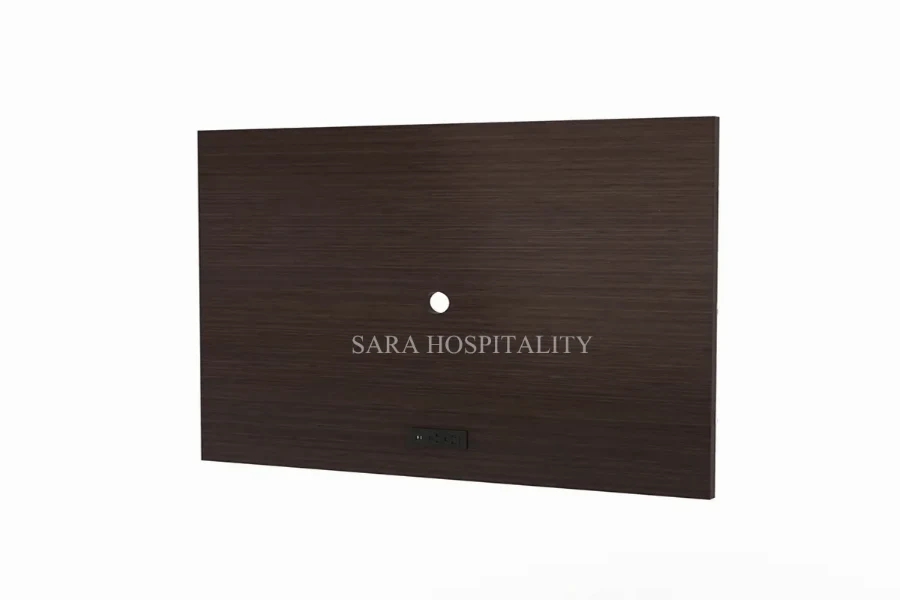 Wall Mount TV Panel with Built-in Cable Management - 4