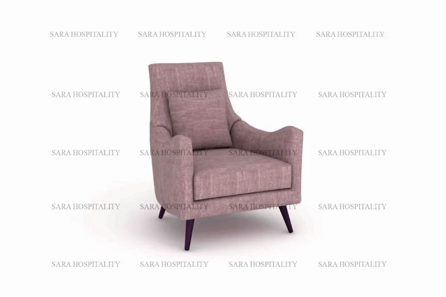 Stately High Back Lounge Chair for historic breakfast inn libraries