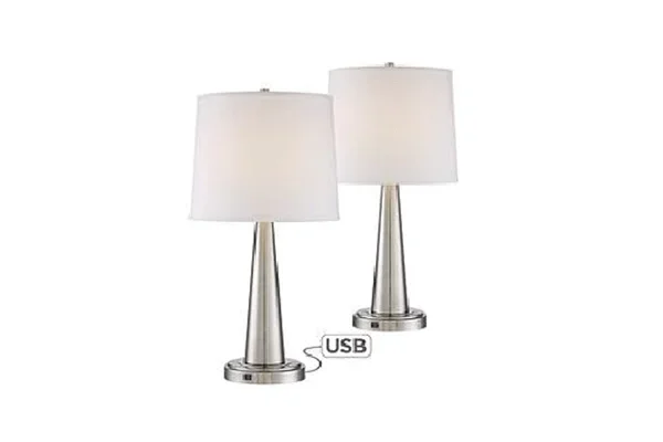 Slim Profile Bedside Lamp