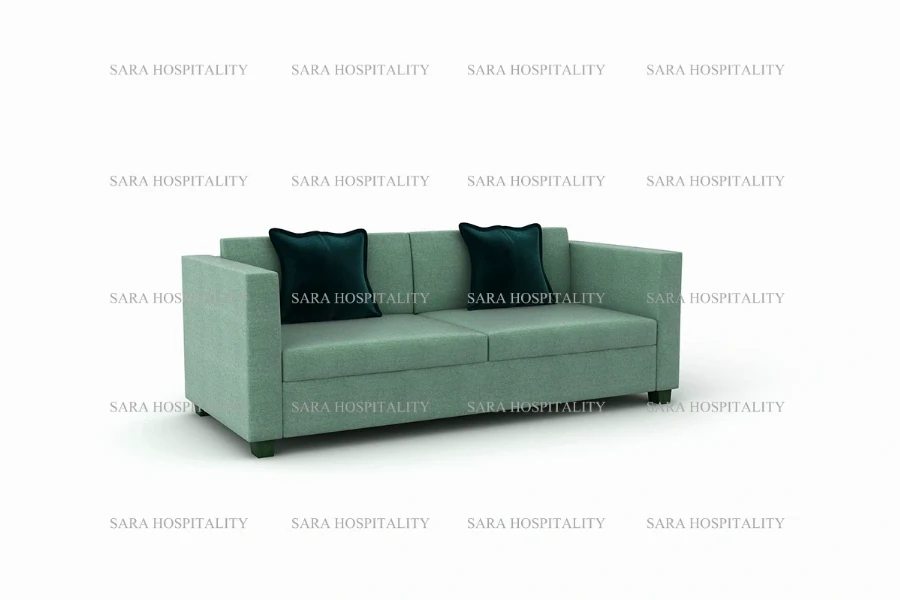 Modern Upholstered Sofa with Box Arms – Commercial Seating - 3