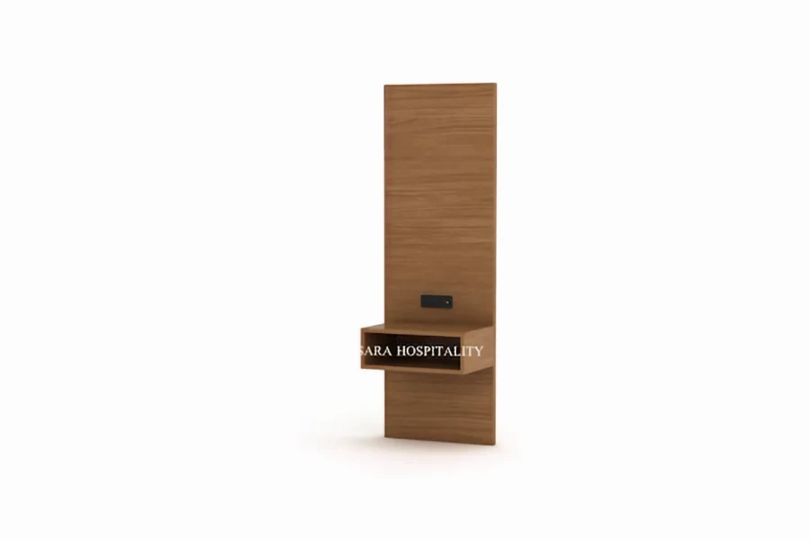 Floating Nightstand with Built-in Storage and Power Outlet - 3