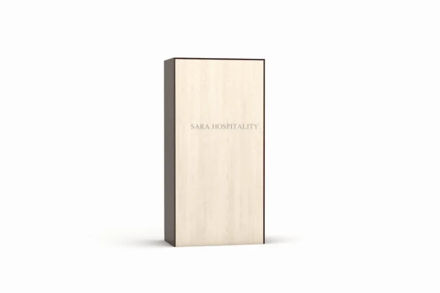 Two-Door Hotel Wardrobe Cabinet-4