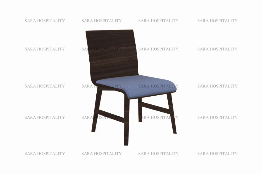 Elegant Classic Upholstered Dining Chair in a hotel lounge