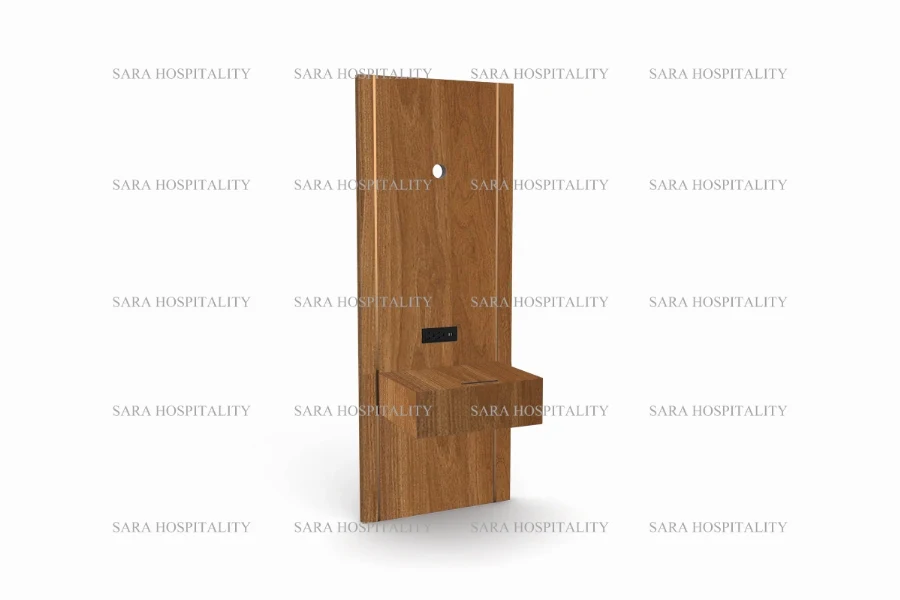 Queen nightstand – Radisson hotel guestroom furniture-2