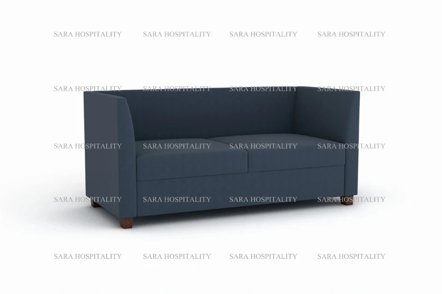 Contemporary Box Arm Sofa – Modern Upholstered Seating - 1