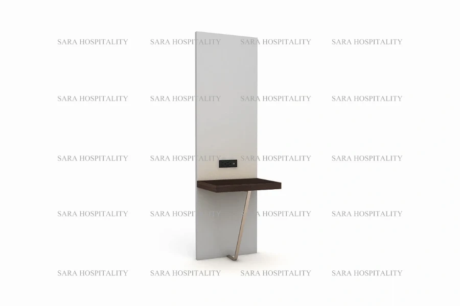 Wall-mounted king nightstand-Hilton Garden Inn- 3