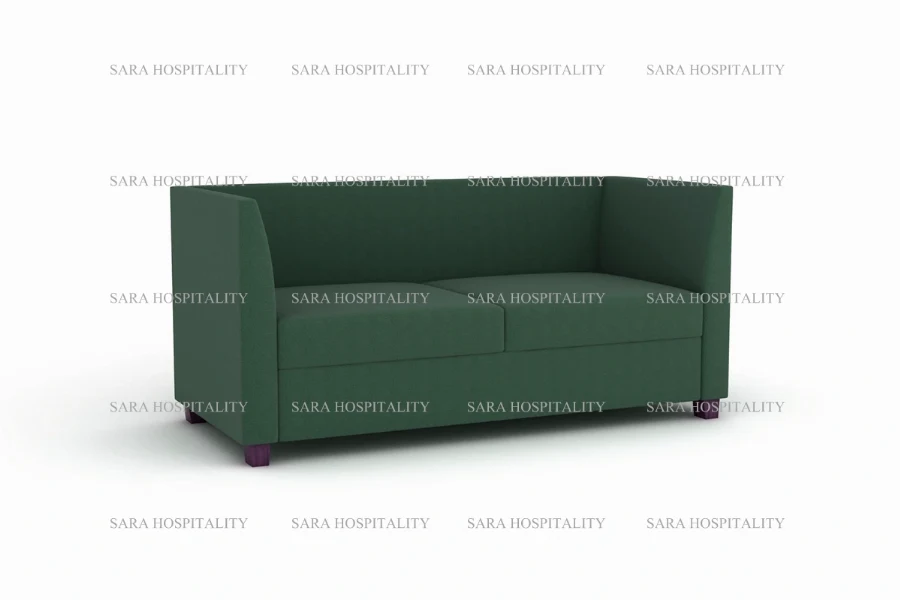 Contemporary Box Arm Sofa – Modern Upholstered Seating - 4