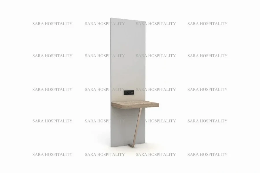 Wall-mounted king nightstand-Hilton Garden Inn- 5