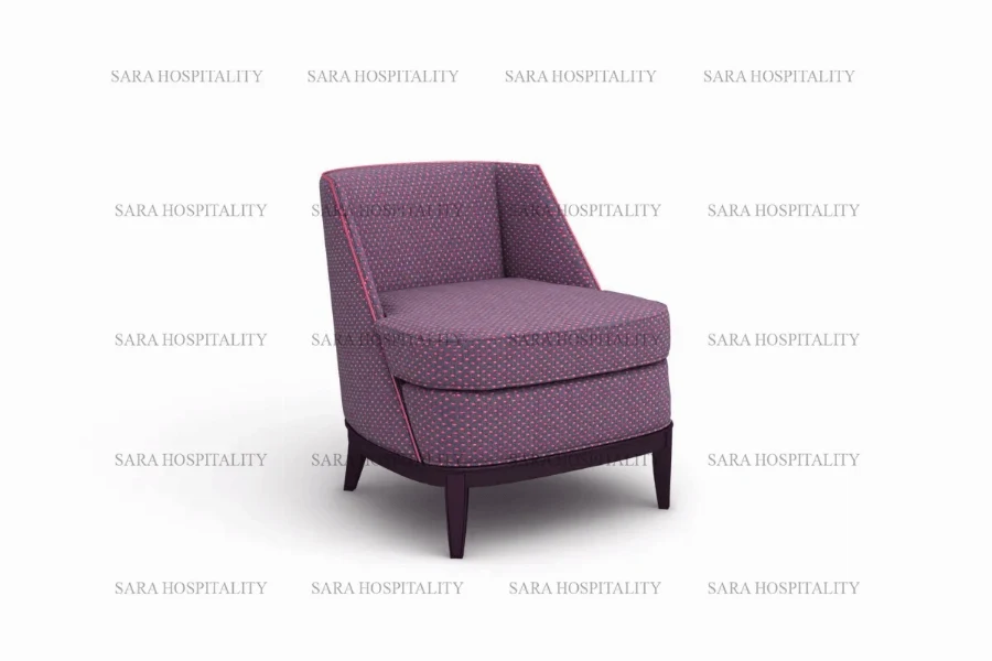 Scandi Minimalist Lounge Chair for cozy breakfast inn terraces