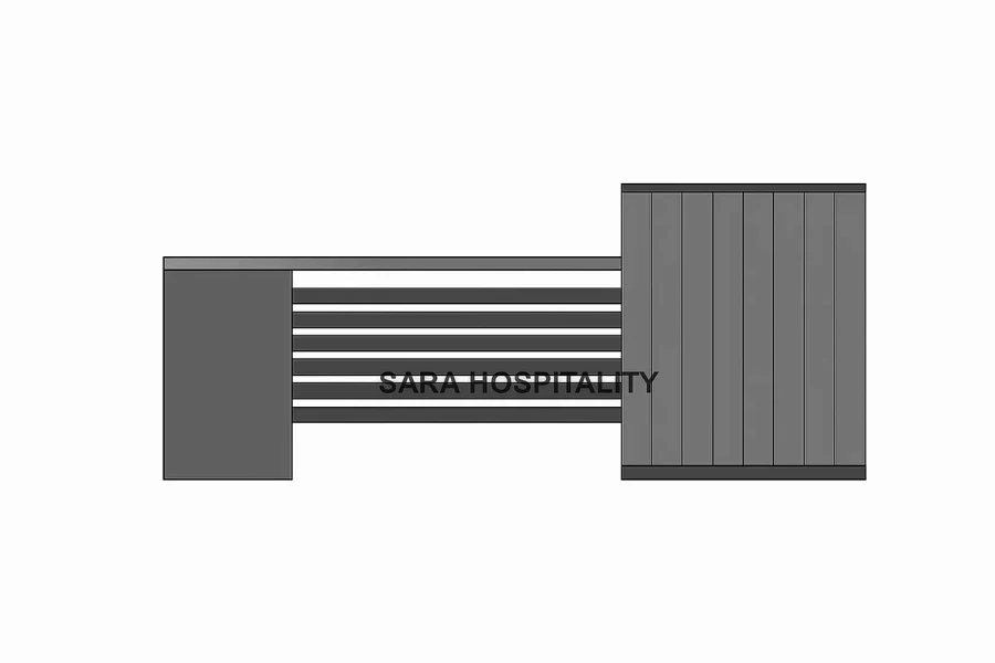 L-shaped Reception Desk -3