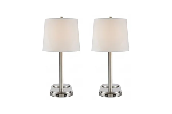 Straight Stem Minimal Lamp