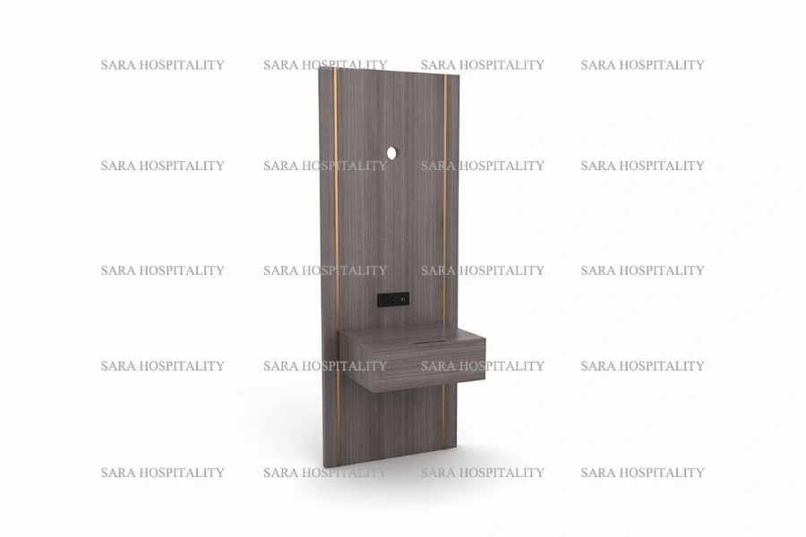 Queen nightstand – Radisson hotel guestroom furniture-1