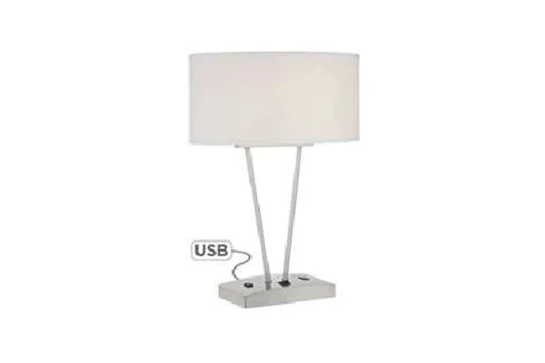 Twin Stem Modern Lamp
