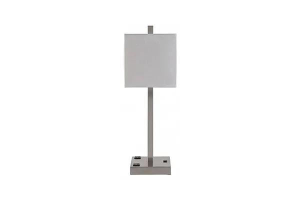 Square Shade Column Desk Lamp
