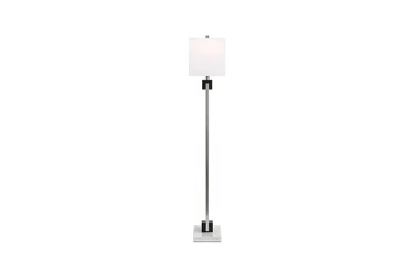 Twin Rod Column Floor Lamp