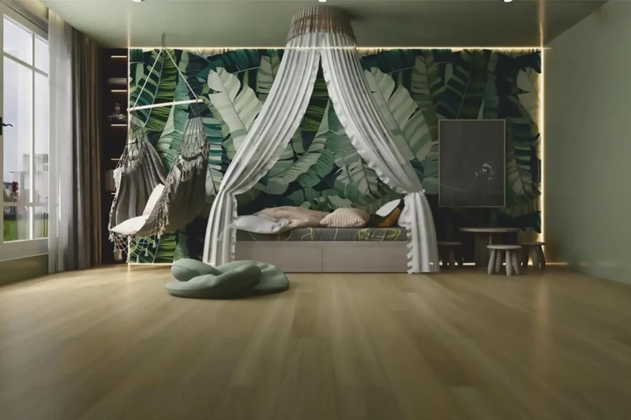 Slatewood Brown Flooring Plank