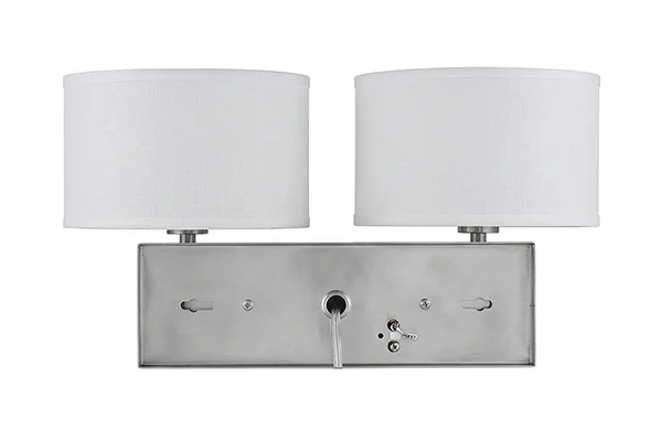 Dual Panel Frame Sconce Light