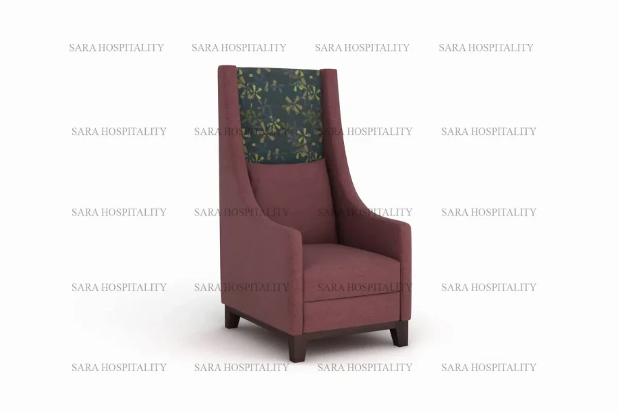 Charming Classic Back Lounge Chair for nostalgic breakfast bistros