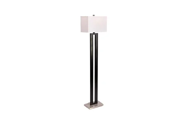 Dual Panel Frame Floor Lamp