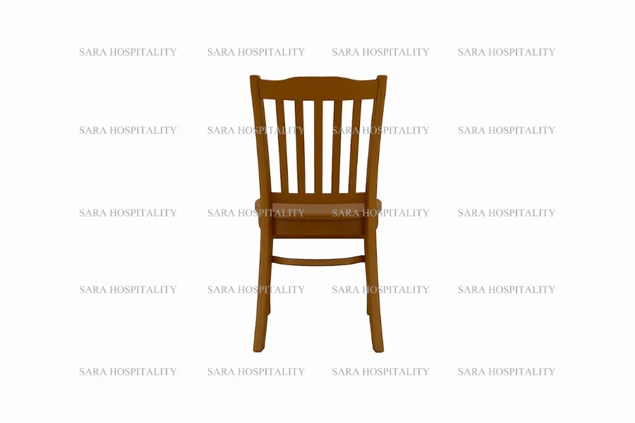 Rustic Traditional Slat Back Chair for cozy breakfast inns