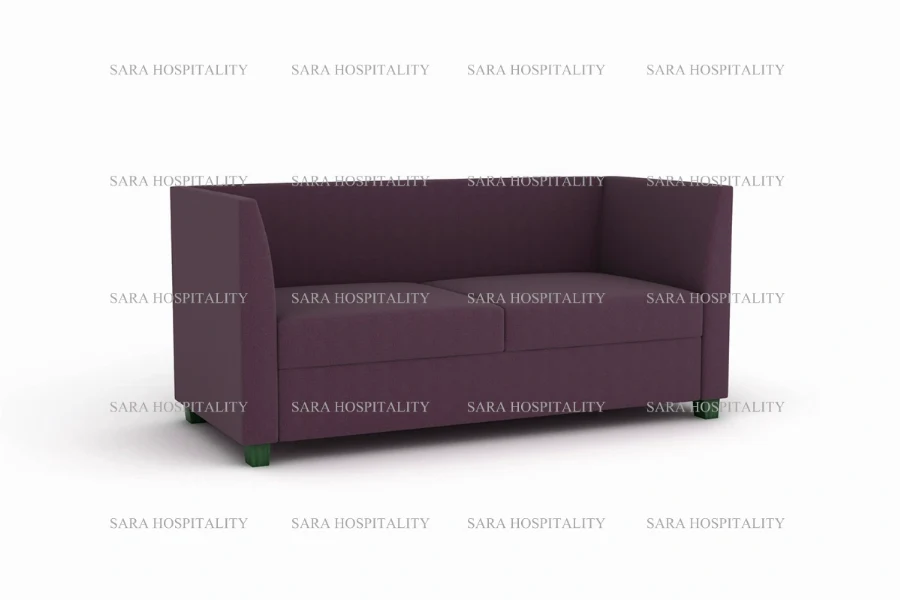 Contemporary Box Arm Sofa – Modern Upholstered Seating - 3