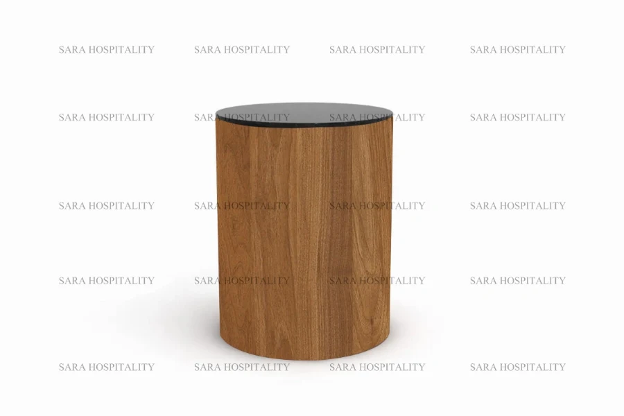 Sleek architectural side table showcasing a geometric wire structure and a refined, thin-profile silhouette