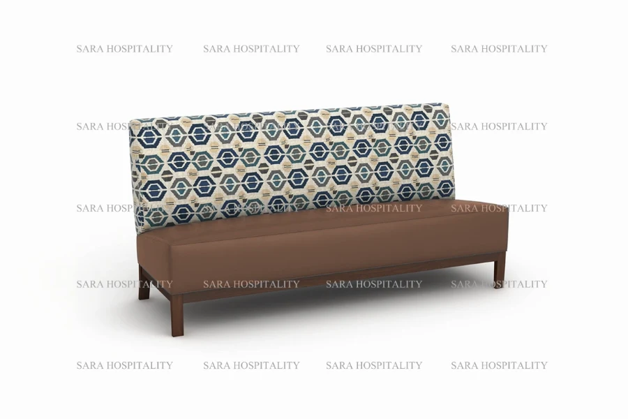 Modern Upholstered Loveseat Sofa with Plush Cushions - 4