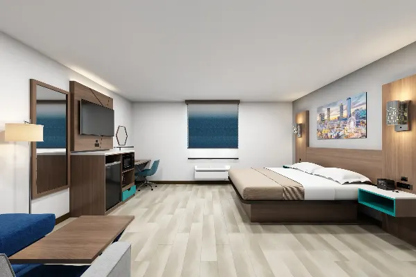 Approved Casegoods room - La Quinta Inn & Suites by Wyndham, Roswell, Georgia