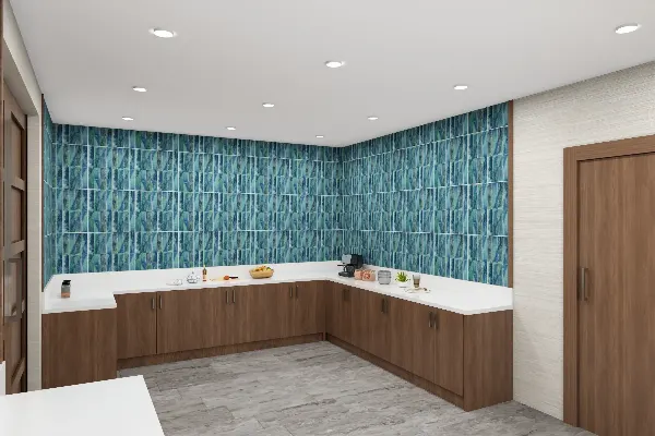 Approved Casegoods Kitchen Area- La Quinta Inn & Suites by Wyndham, Roswell, Georgia