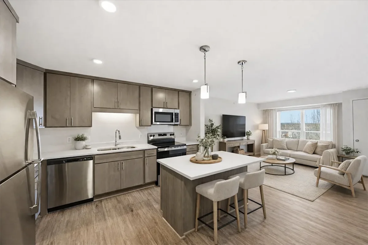 Ride Apartments Little Canada, MN furniture by sara hospitality