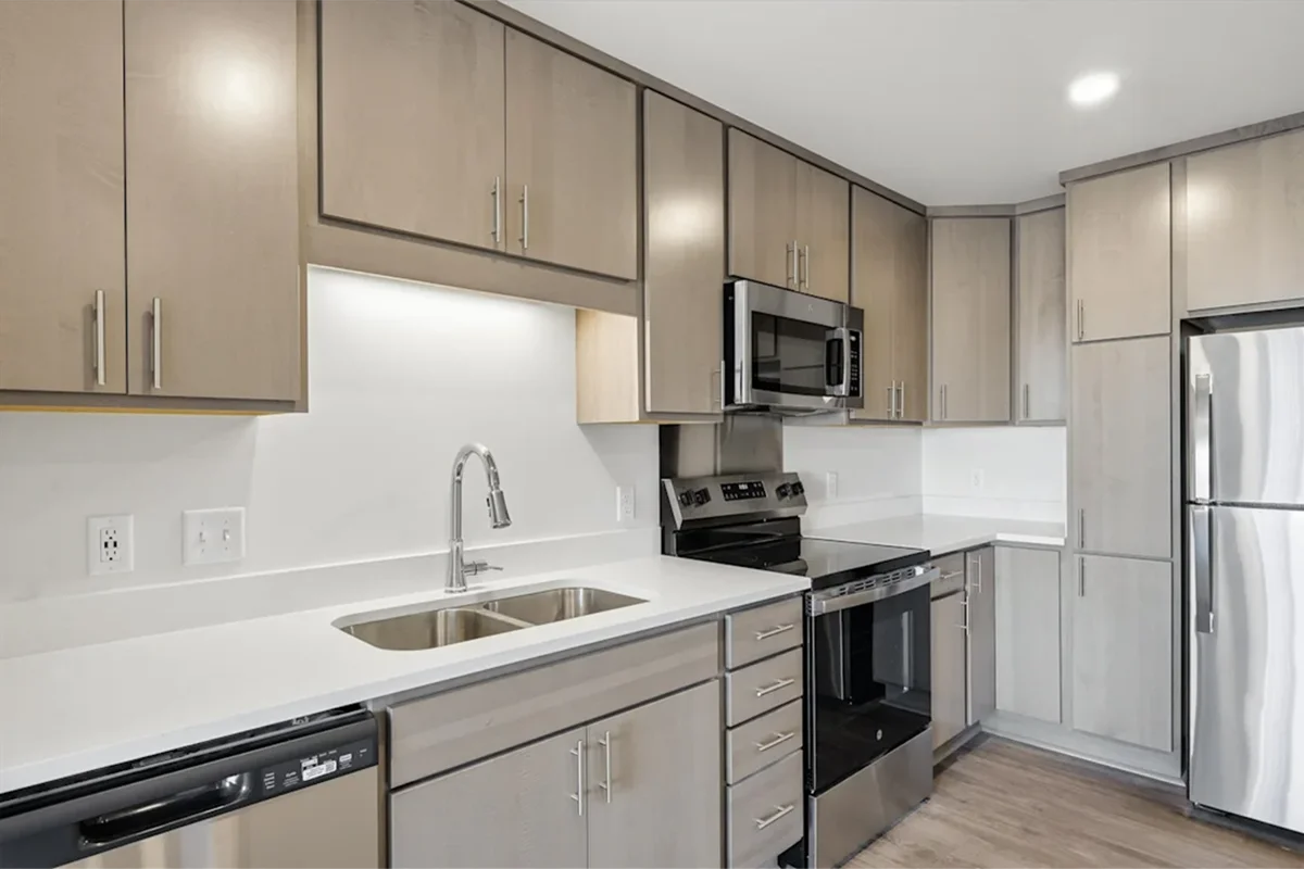 Ride Apartments Little Canada, MN furniture by sara hospitality
