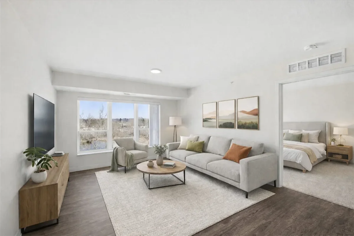 Ride Apartments Little Canada, MN furniture by sara hospitality
