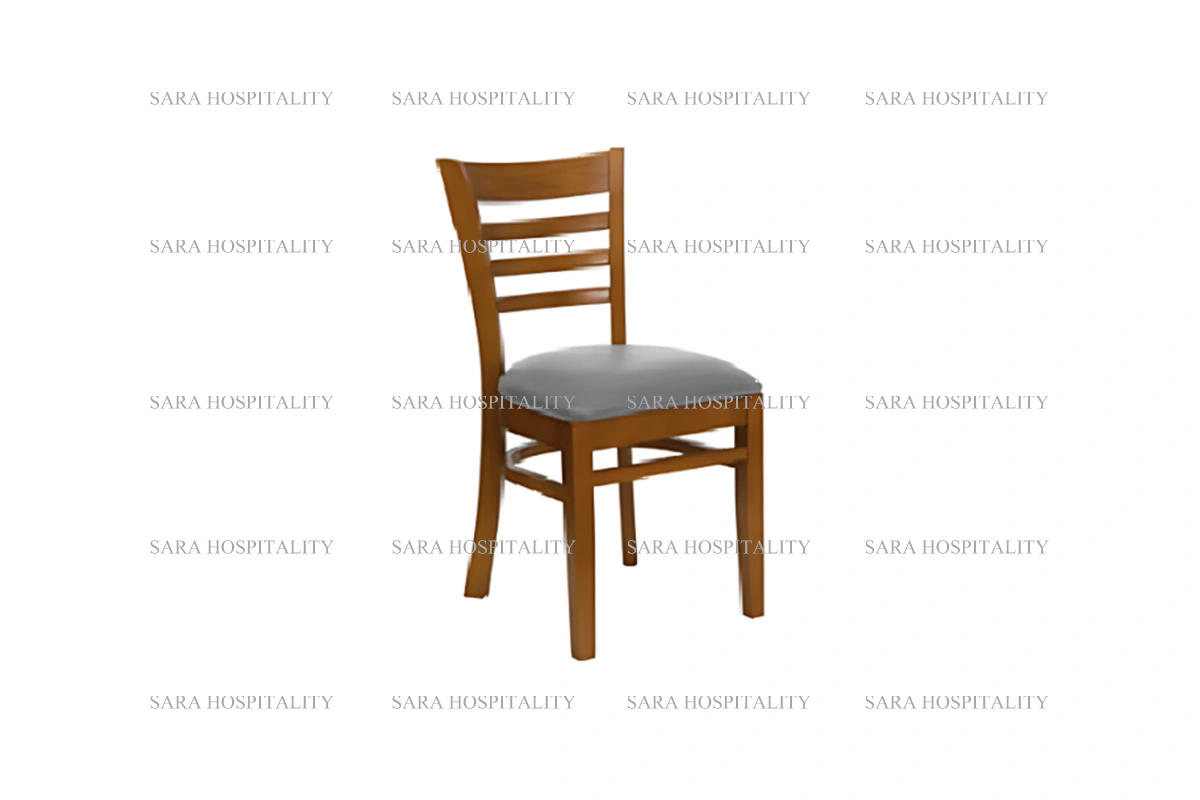 Ladder Back Wooden Chair for hotel breakfast rooms