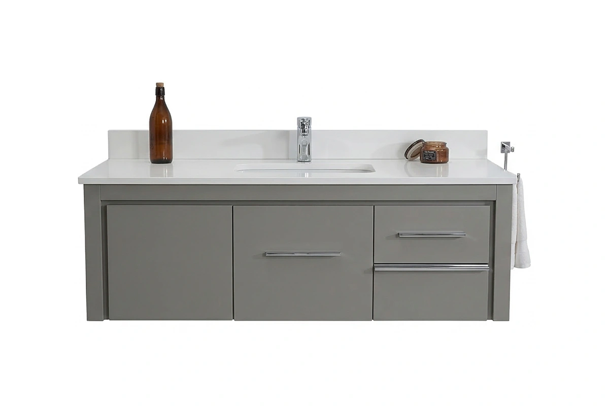 smooth sleek basin counter