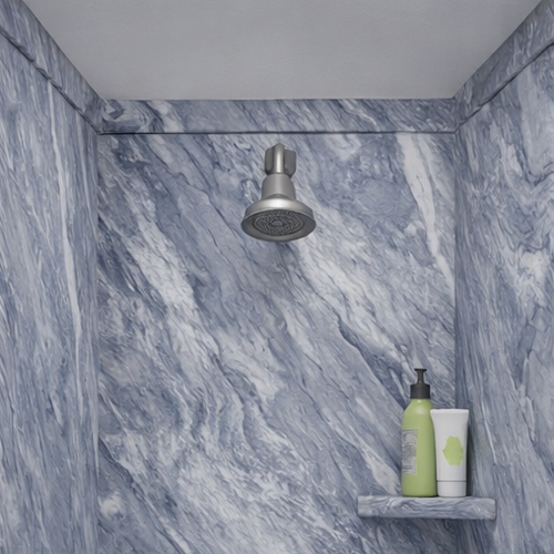 Buy dual wall granite shower surround with modern design