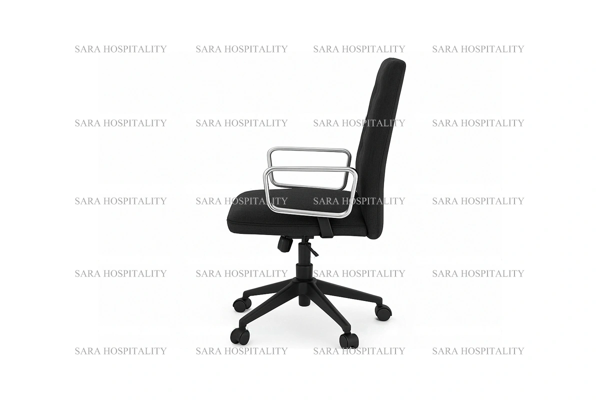 Stately High-Back Ergonomic Chair for structured hotel buffet dining