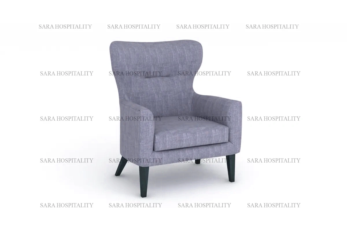 Elegant modern lounge accent chair with comfortable seating and premium build