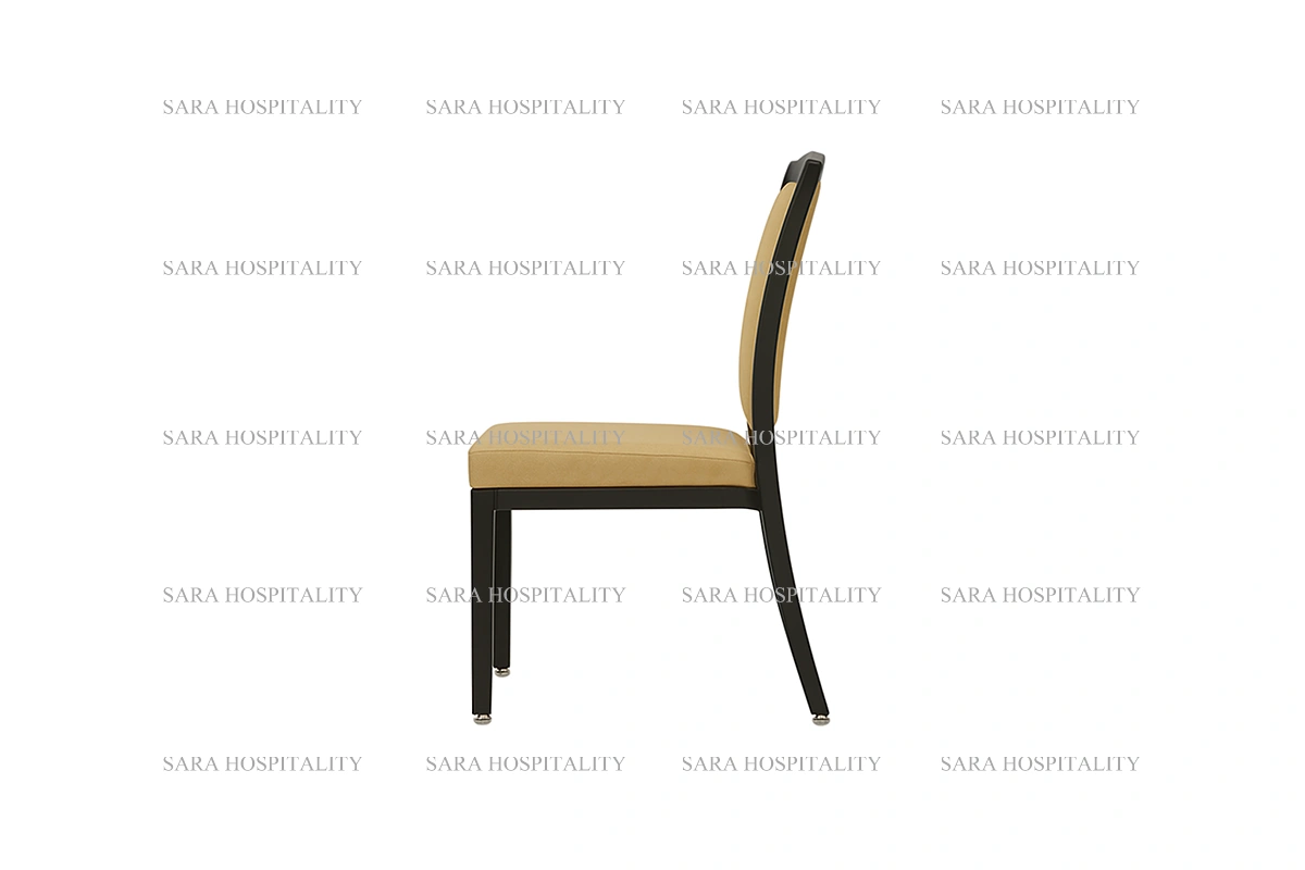 Durable Elegant Upholstered Side Chair for hotel buffet dining