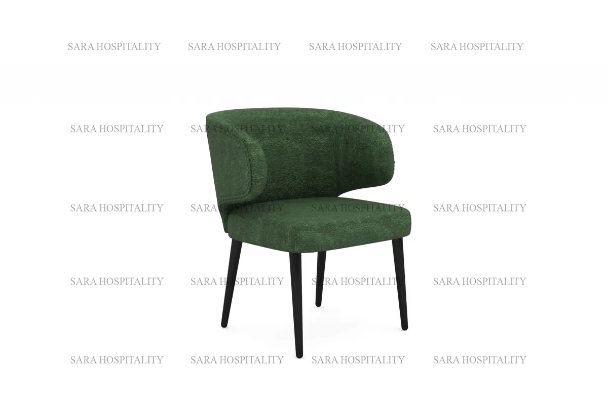 Scandi Minimalist Accent Chair for airy breakfast inn porches