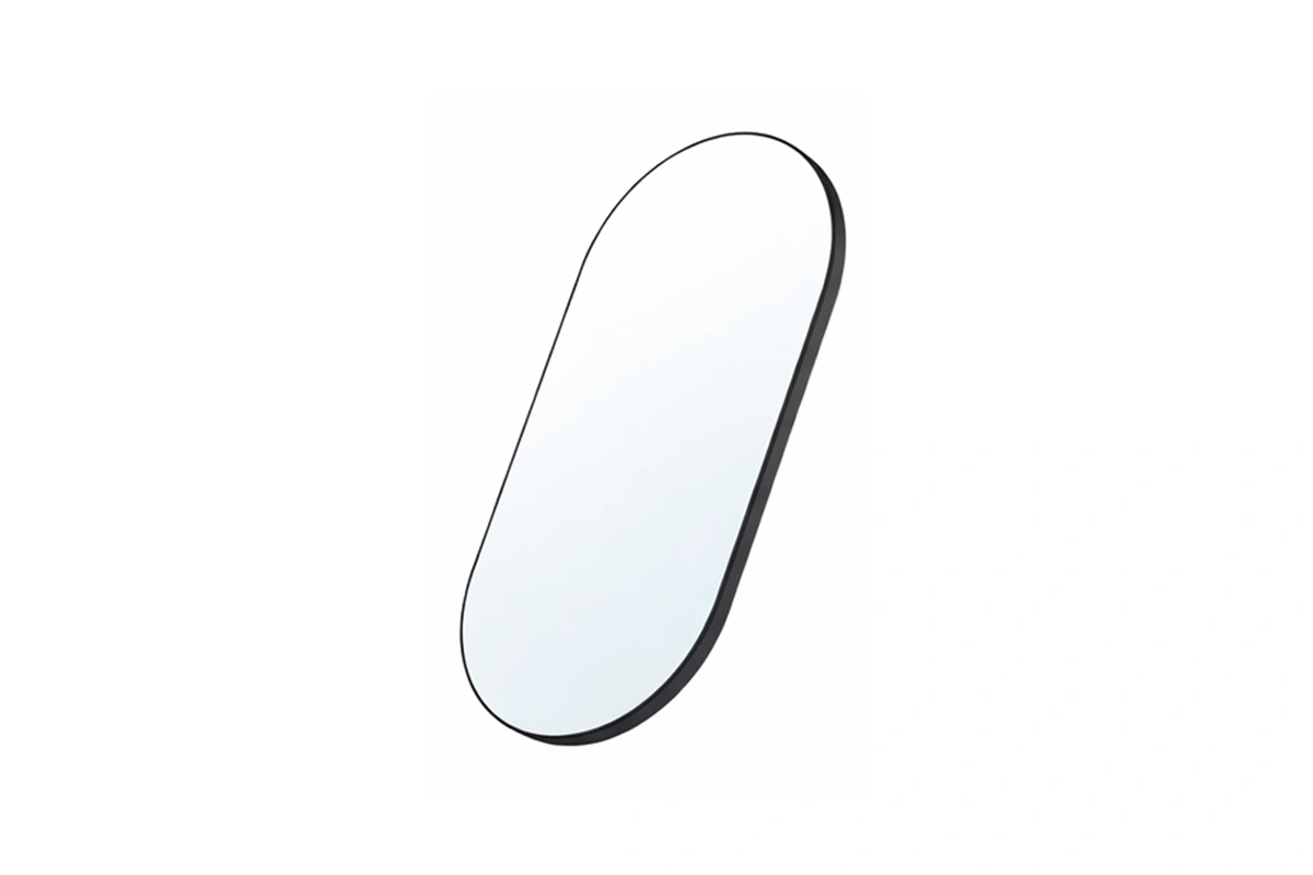 Elegant slim-profile full length mirror for high-end commercial hospitality interiors