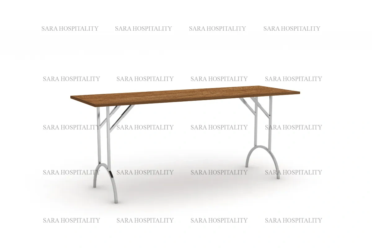 Sleek portable work table showcasing telescoping legs and a lightweight, streamlined design for versatile use