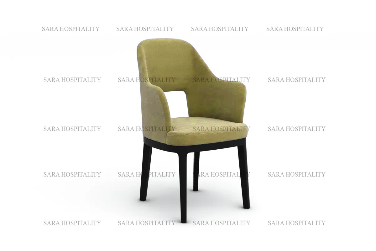 Open-Profile Armless Lounge Chair for airy breakfast inn porches