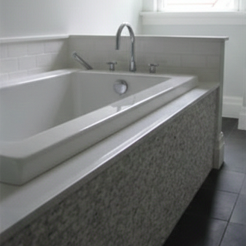 Buy integrated granite tub surround with seamless design