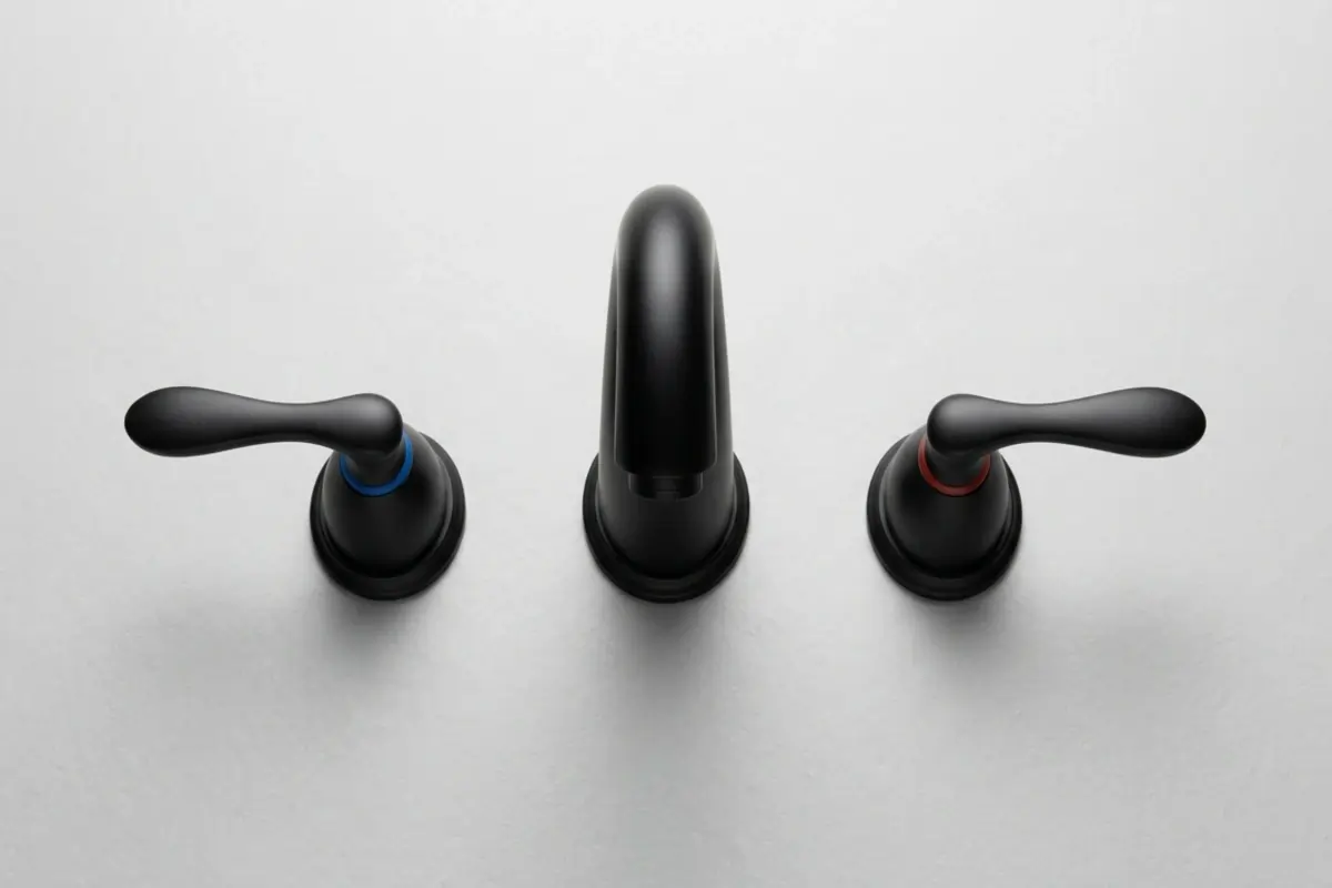 Durable dual-control basin faucet in a professional polished finish