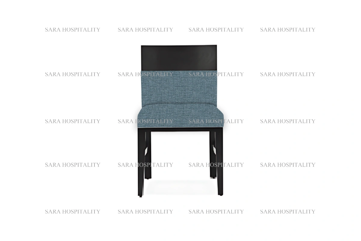Compact Utility Chair for hotel breakfast areas