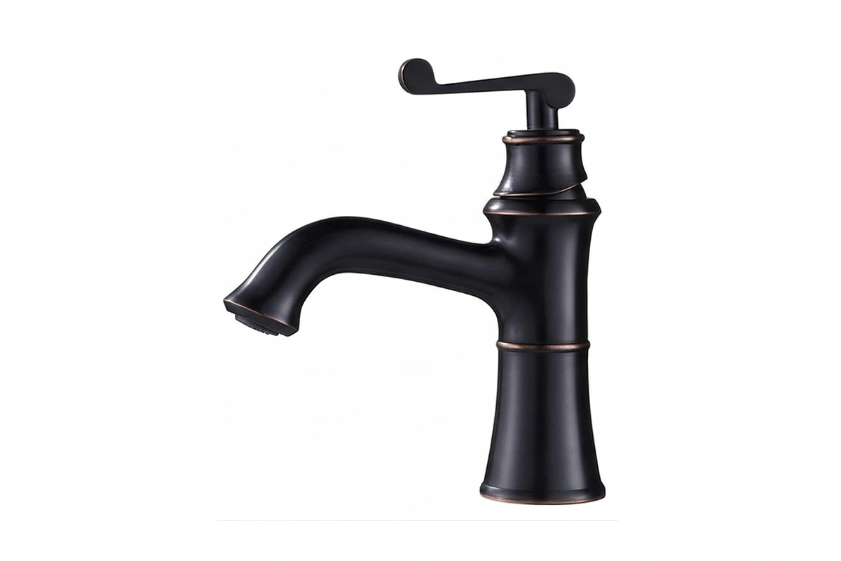Hospitality-grade vintage faucet with a refined period-style design